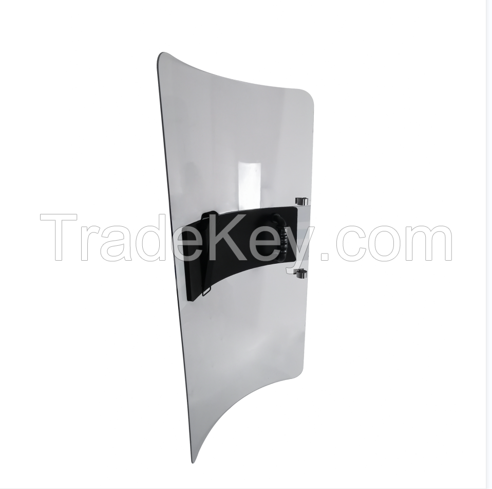 Factory Price Dubai Arabia Middle East PC Anti Riot Shield Plastic Riot Shield