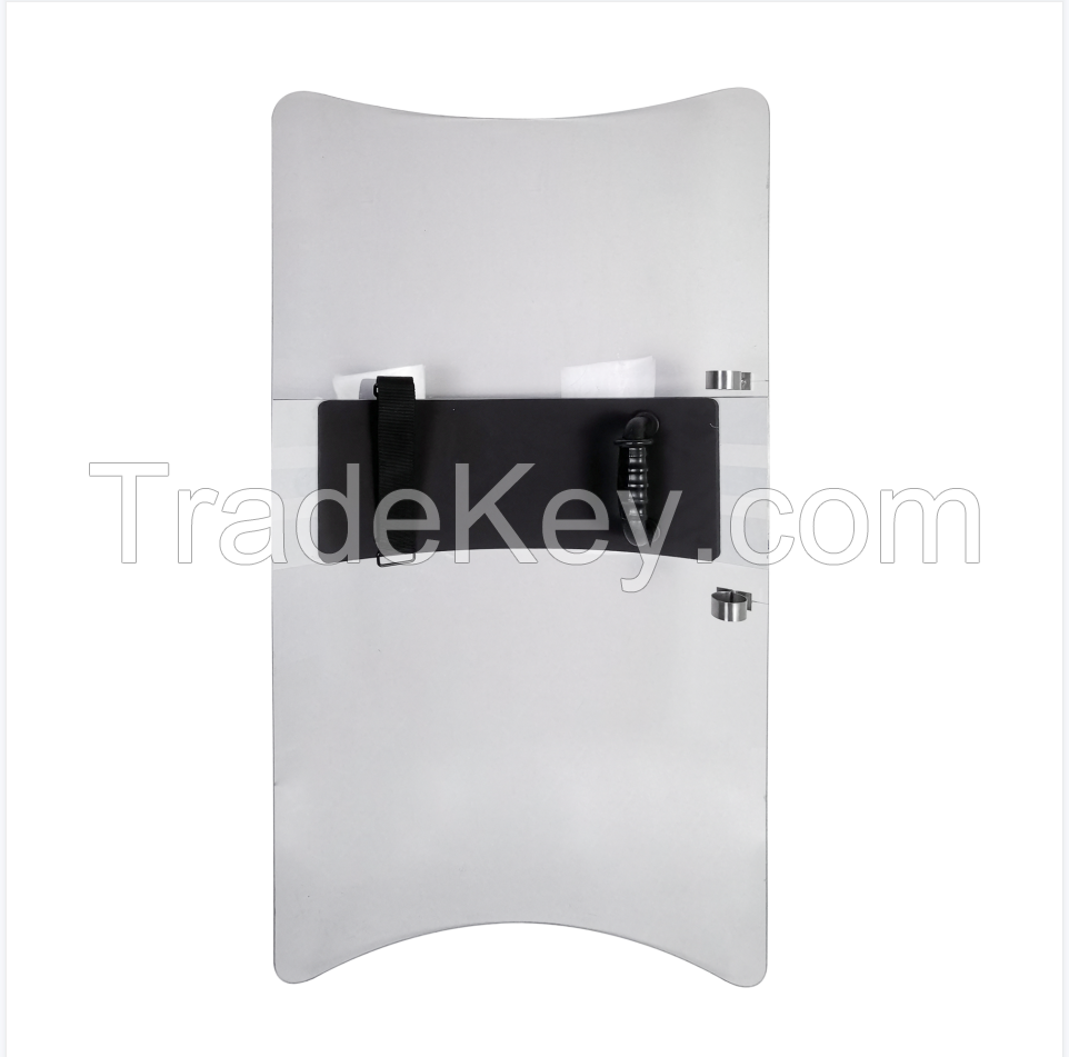 Factory Price Dubai Arabia Middle East PC Anti Riot Shield Plastic Riot Shield