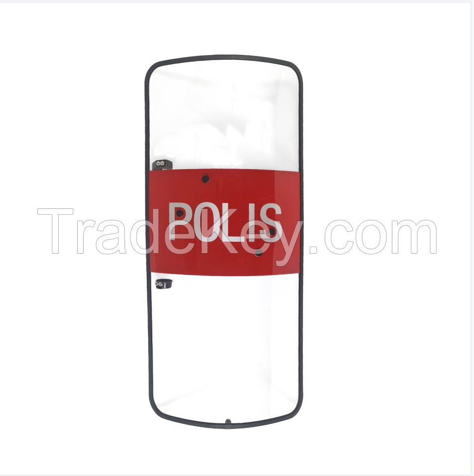 Malaysia PC Anti Riot Shield with rubber bending for sales