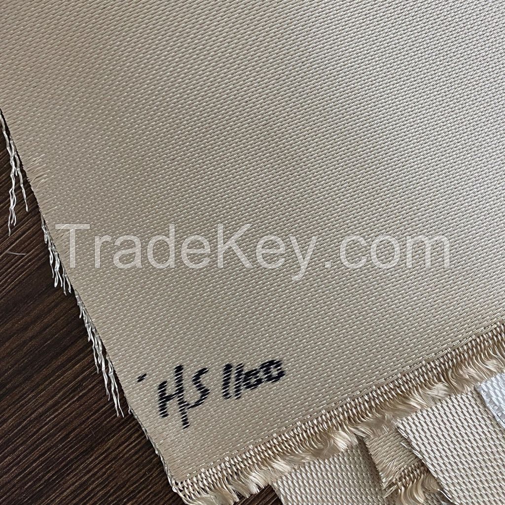 1000 Degrees High Temperature Resistant 96 Sio2 Content High Silica Glass Cloth Silica Fabric