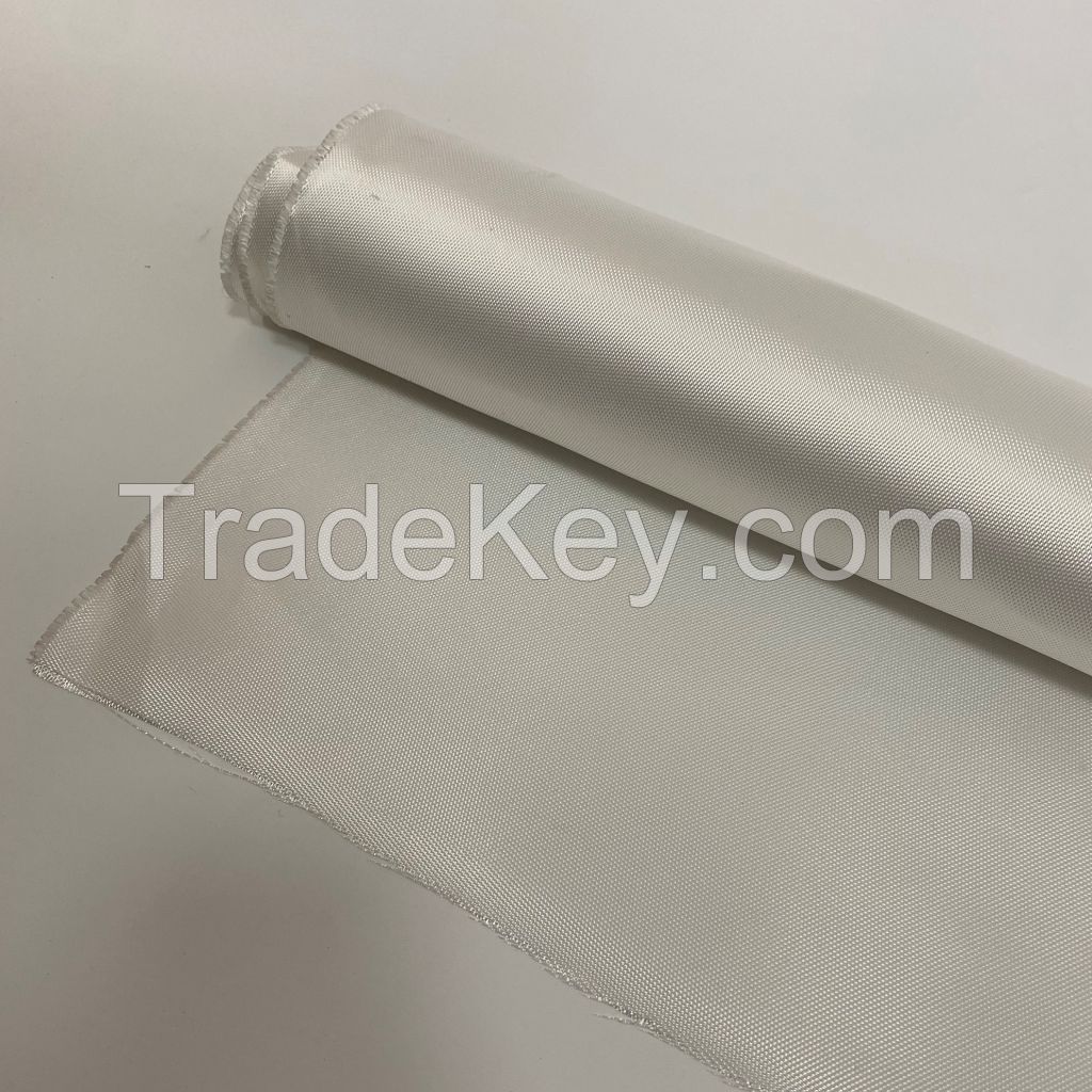 1000 Degrees High Temperature Resistant 96 Sio2 Content High Silica Glass Cloth Silica Fabric