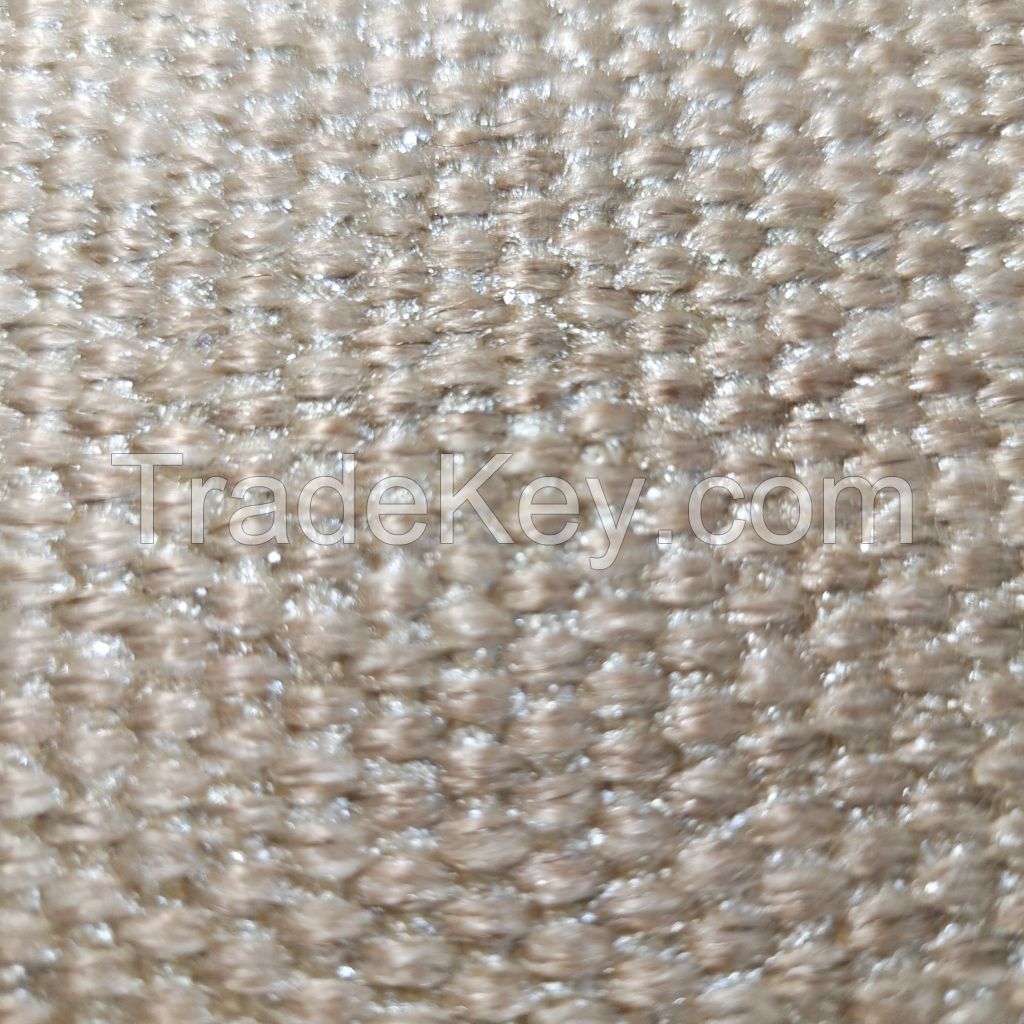 Heat Insulation Fabric For 800℃ Vermiculite Coated Heat Cleaned Fiberglass Cloth Filament/textured Fiberglass Fabric, Silica Glass Cloth