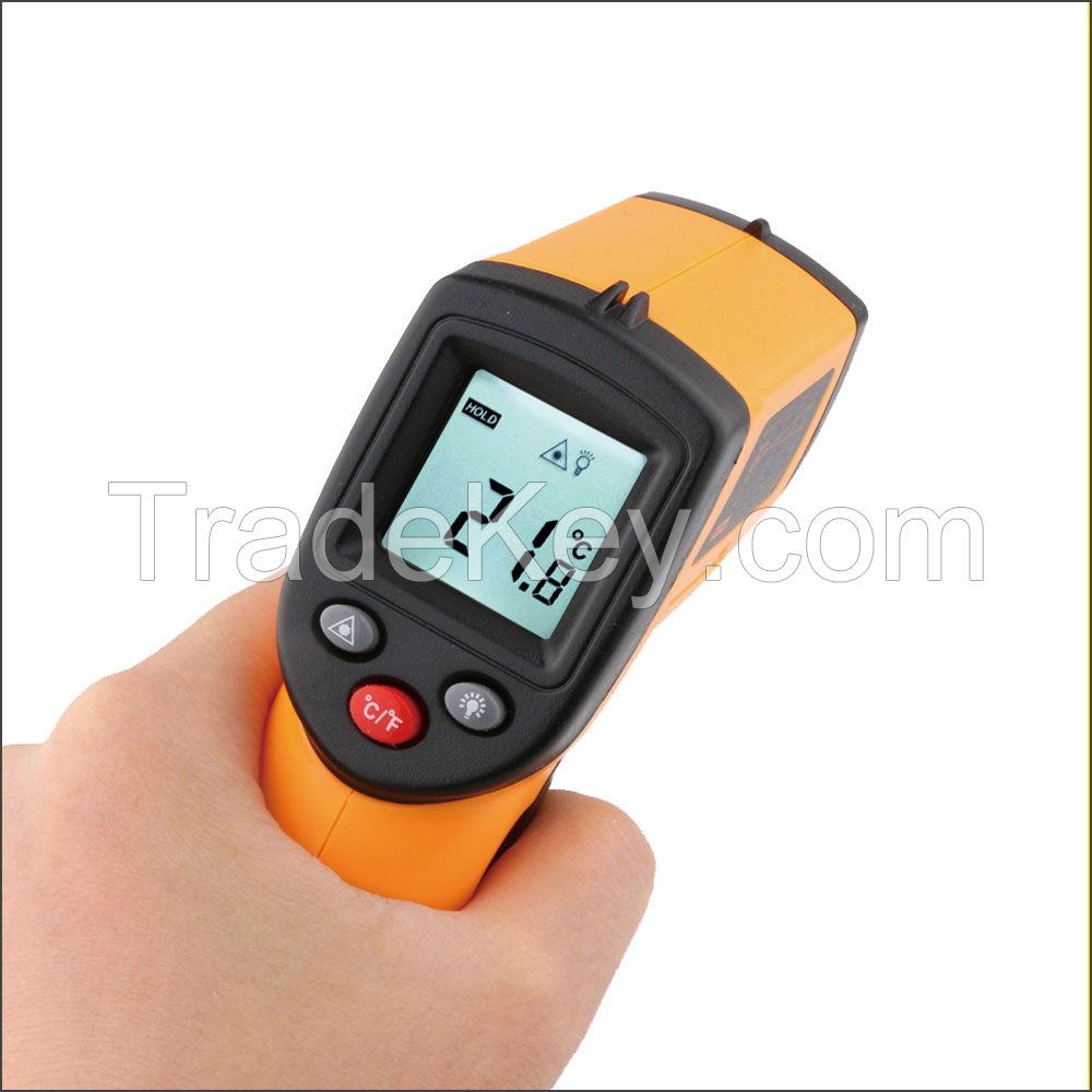 Industry Use Digital Handheld OEM Laser Infrared Thermometer Temperaturegun