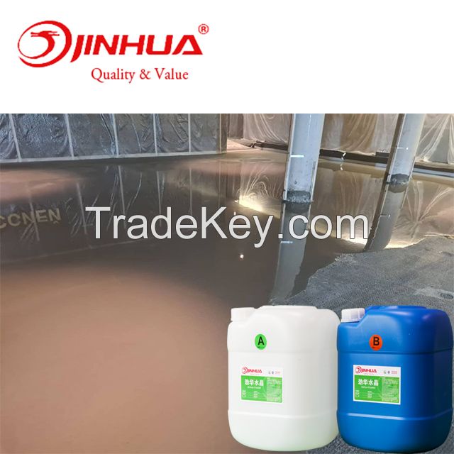 Crystal epoxy resin AB glue for flooring 