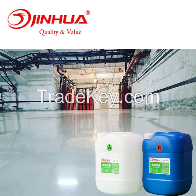 Crystal epoxy resin AB glue for flooring 