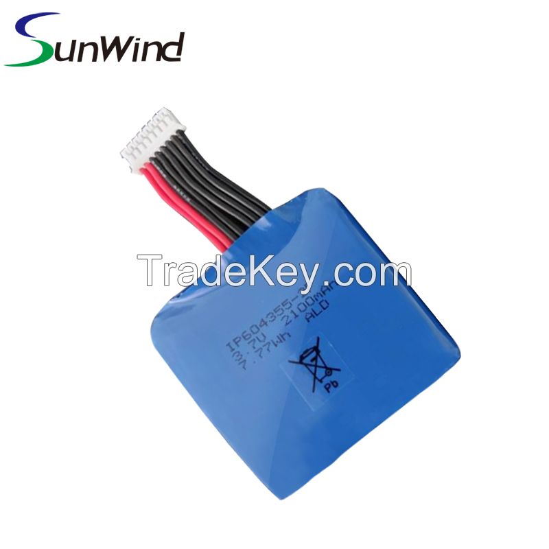 POS Terminal IP604355 2P Battery for Dejavoo Z9 Castles V3 3.7v 2100mah Handheld POS System