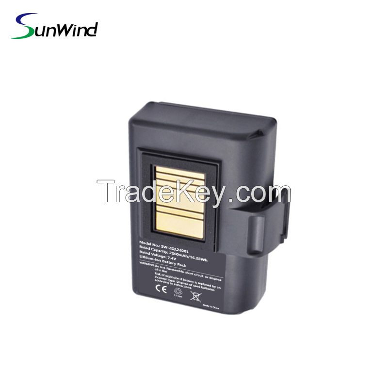  Replacement Battery for Zebra QLN320 QLN220 ZQ520 Printer Battery