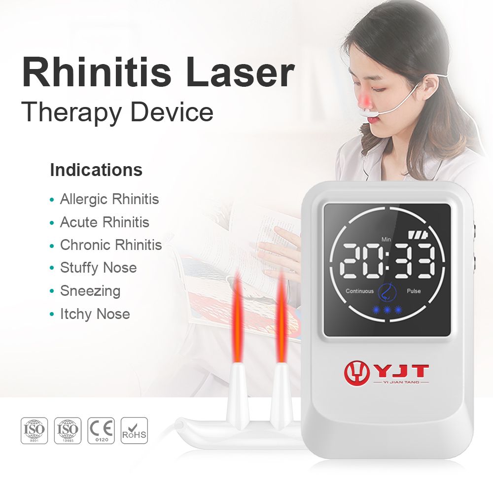 650nm bio laser treatment apparatus low level laser treat rhinitis soft laser rhinitis laser equipments acute rhinitis remedy laser device