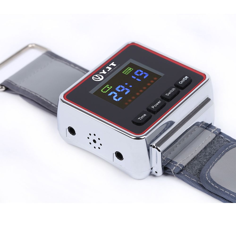 Blood Pressure 650nm Laser Therapy Diabetic Watch