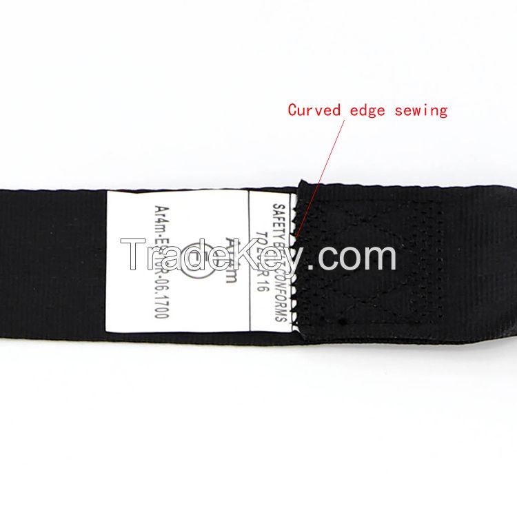 OEM logo universal 3 point retractable safety seat belt