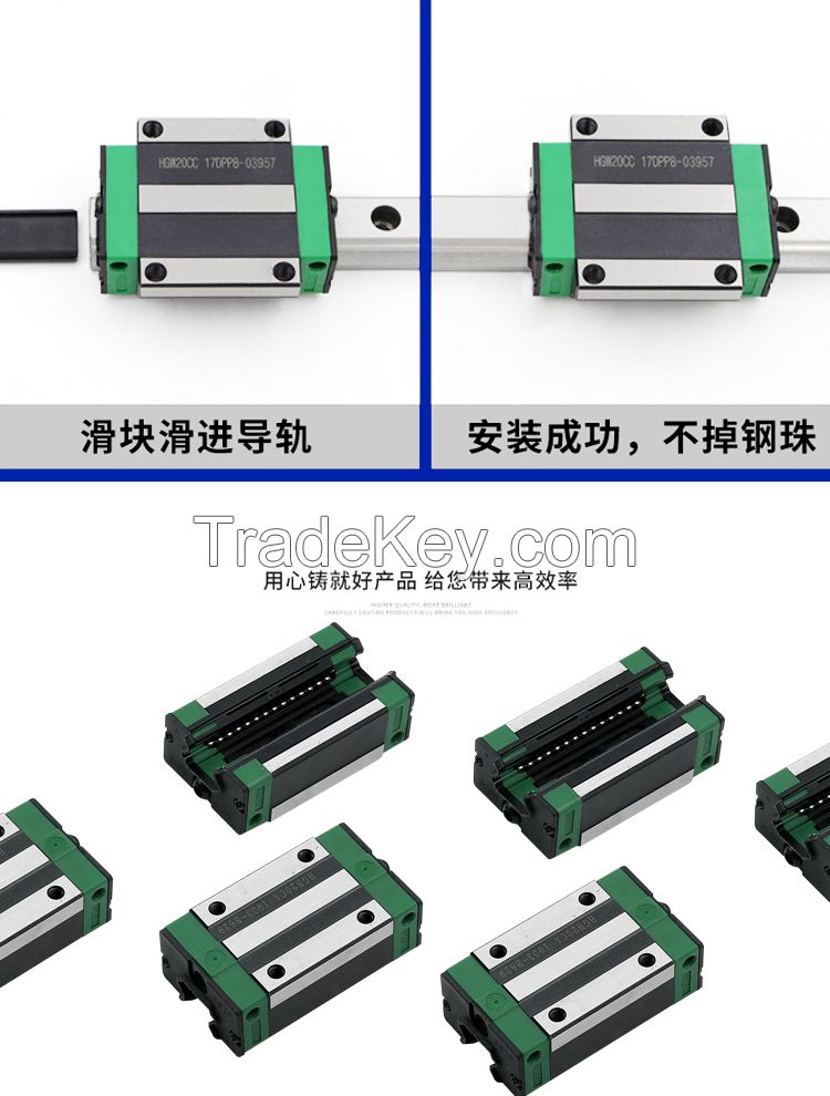 egh25sa linear guid cnc table linear bearing guide