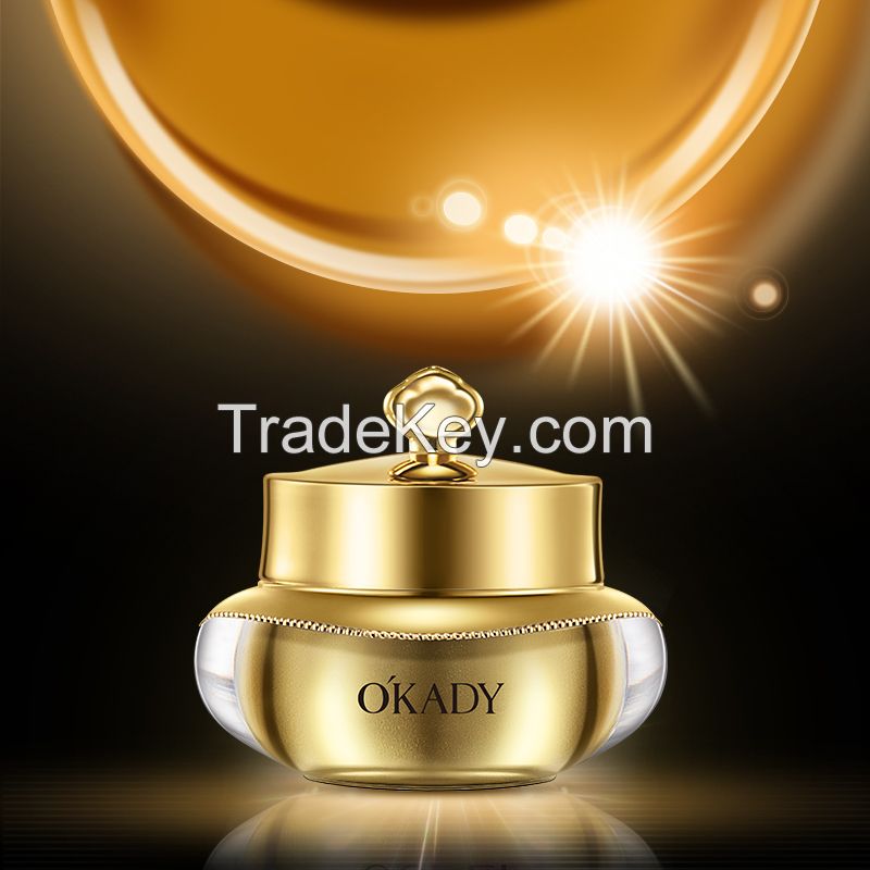 New Design Gold Whitening Base Cream Wholesale Best Black Skin Whitening Cream for Women Okady Lady Cream