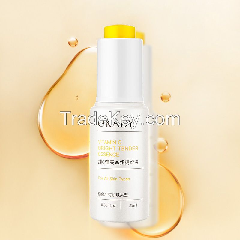 High Quality Skin Care Whitening Hydrating Brightening Organic Vitamin C Face Serum 25ml