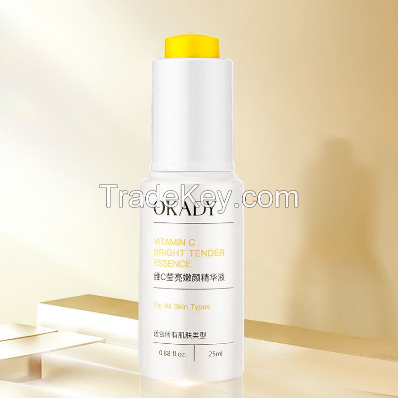 High Quality Skin Care Whitening Hydrating Brightening Organic Vitamin C Face Serum 25ml