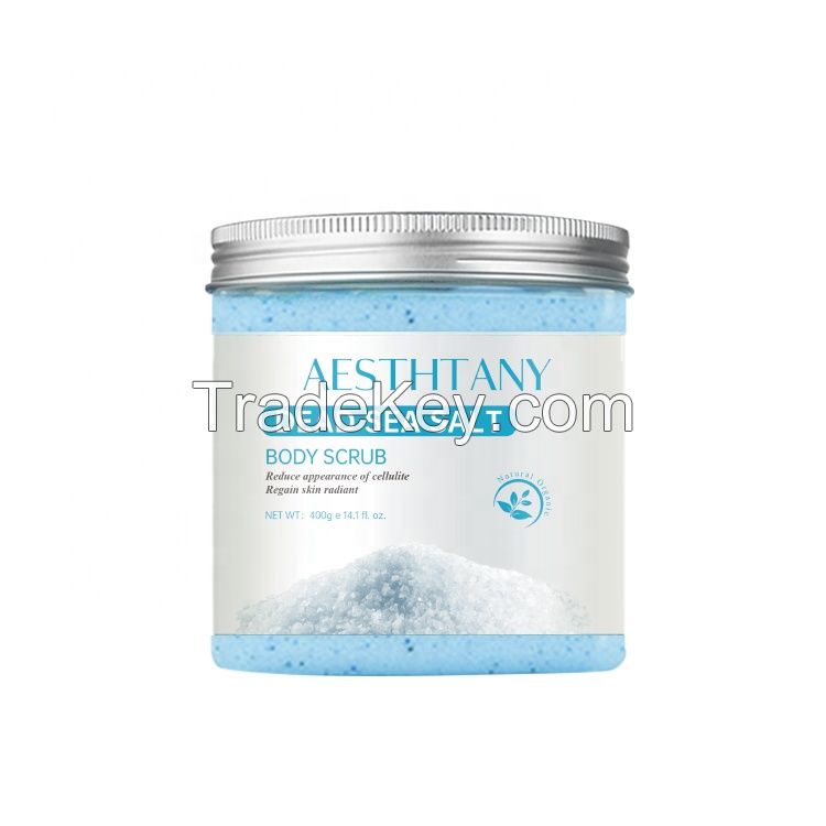 Wholesale Deep Cleanser Hydrating Organic Dead Sea Salt Scrub Face Body Scrub for Women