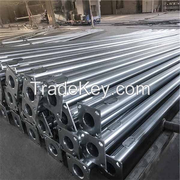 6M 8M 10M 12M Aluminum/Stainless steel/Galvanized Steel Street Light Pole Tapered Road Light Poles Lamp Pole Post Supplier