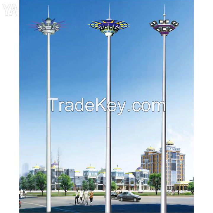 15m Sports Stadium High Mast Lighting Pole