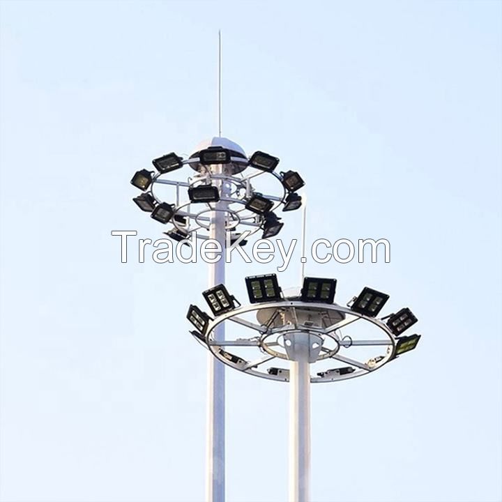 15m Sports Stadium High Mast Lighting Pole