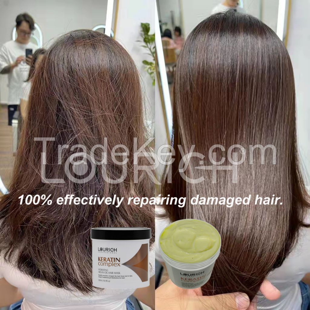 LOURICH Hair Cold Treatment 100% Natural Repair Mask Deep Conditioning Hair Mask