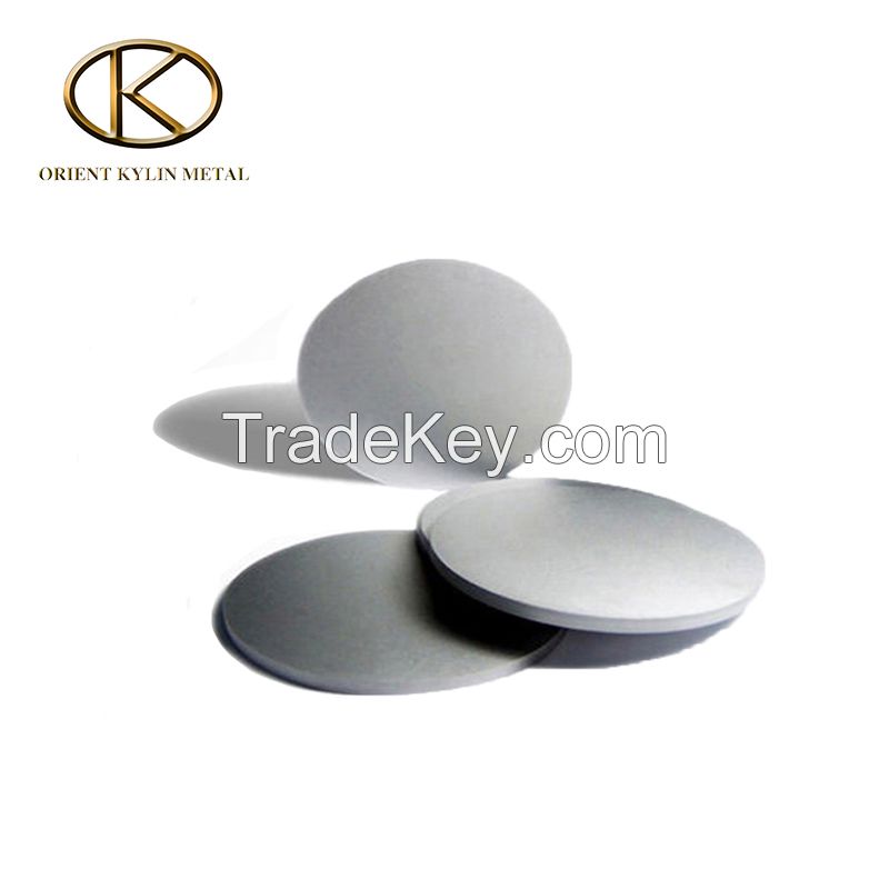 Good Wear Resistance Molybdenum Targets Mo Sputtering Targets for Disc