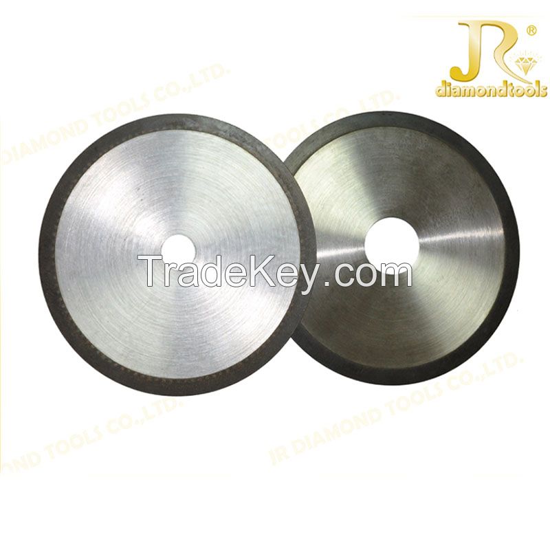 JR Resin cutting discs are mainly used for processing cemented carbide, ceramics