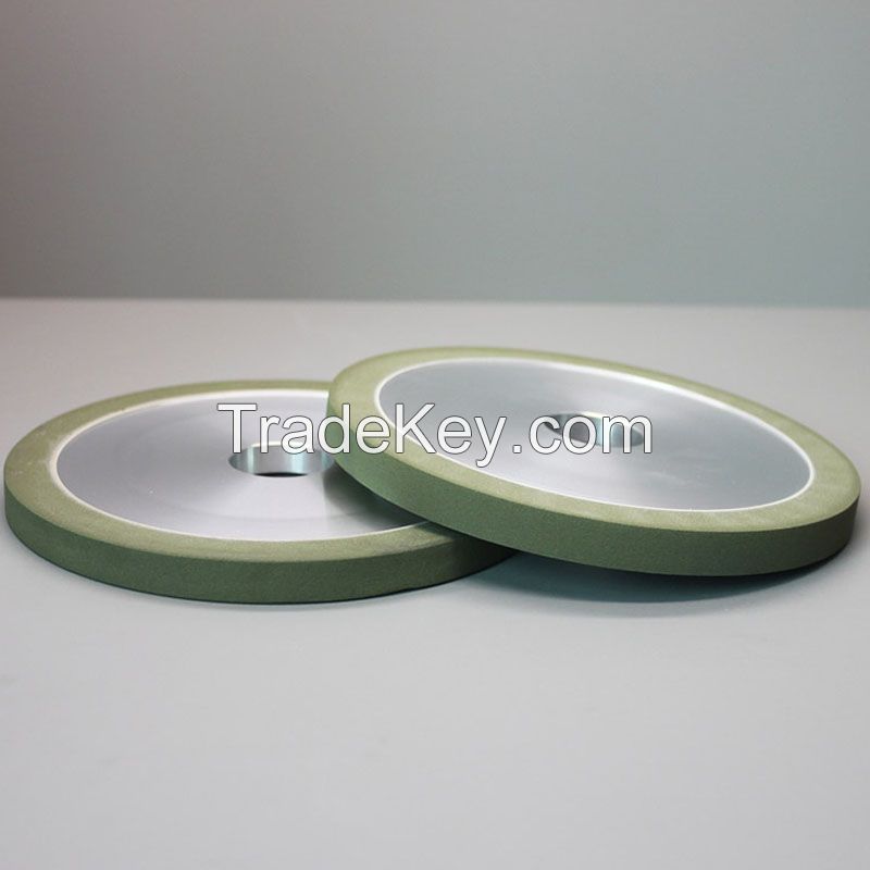 Vitrified diamond bruting wheel for polishing and bruting natural diamond