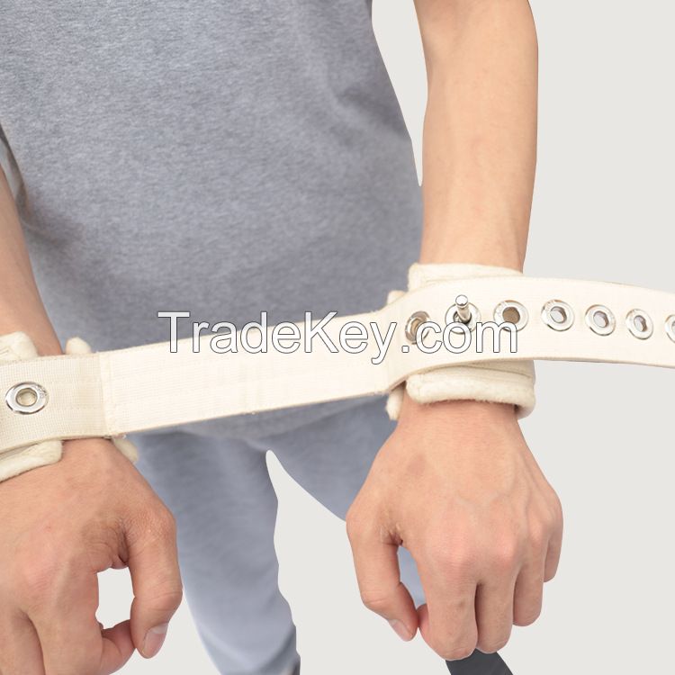 Wrist Restraint Belt Magnetically Controlled With Buckle To Manic Patients Safety Wristband To Both Hands For Psychiatric Care