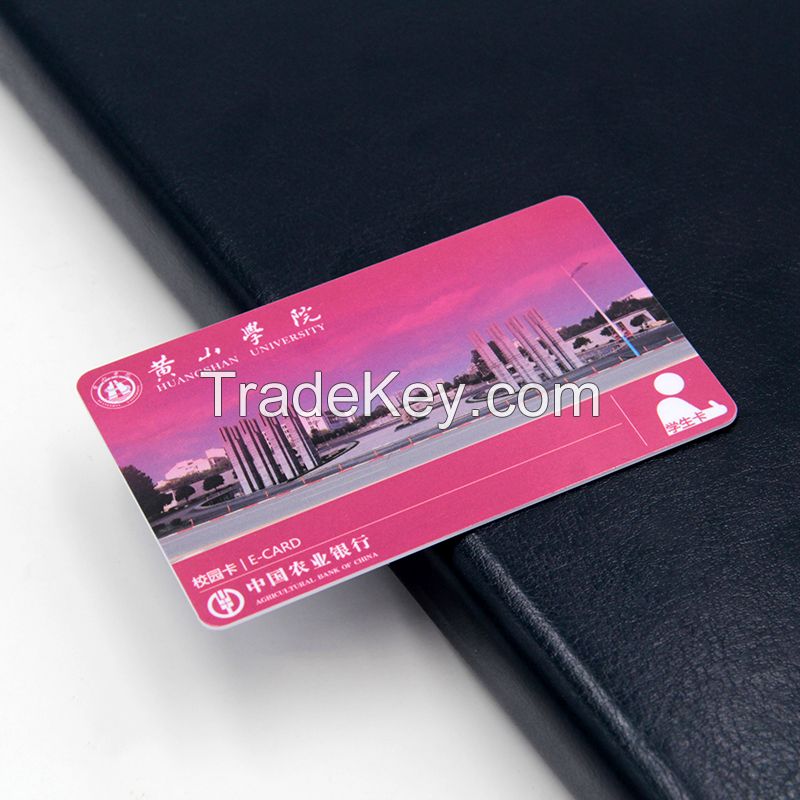 School card characteristic Non-contact smart card sensitive Good encryption performance, high temperature resistance