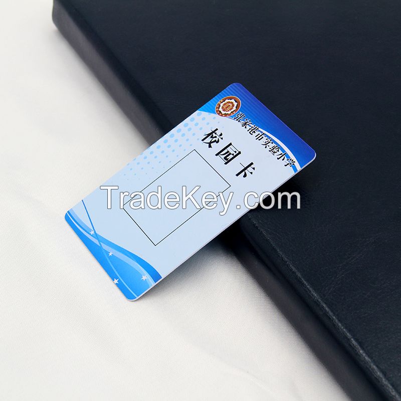 Campus Portrait Card characteristic Non-contact smart card sensitive Good encryption performance, high temperature resistance