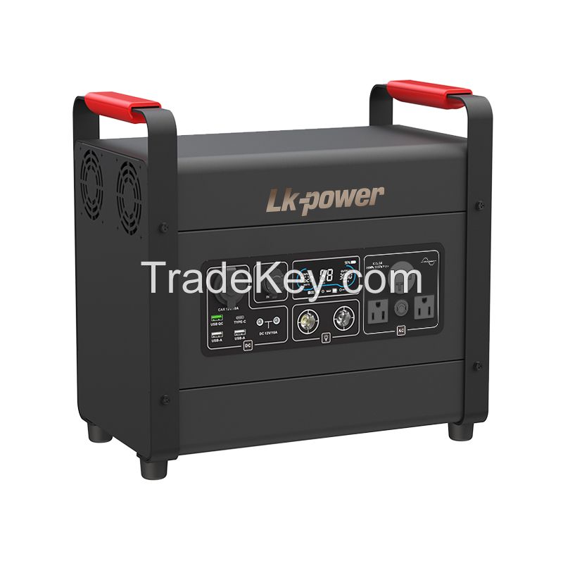 3000w 110v AC DC Portable Power Station Solar Generator