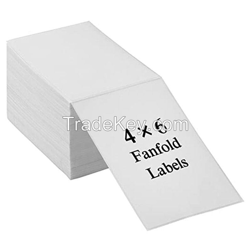 Free Sample hot sell A6 100x150 Thermal Sticker Paper Adhesive Label f