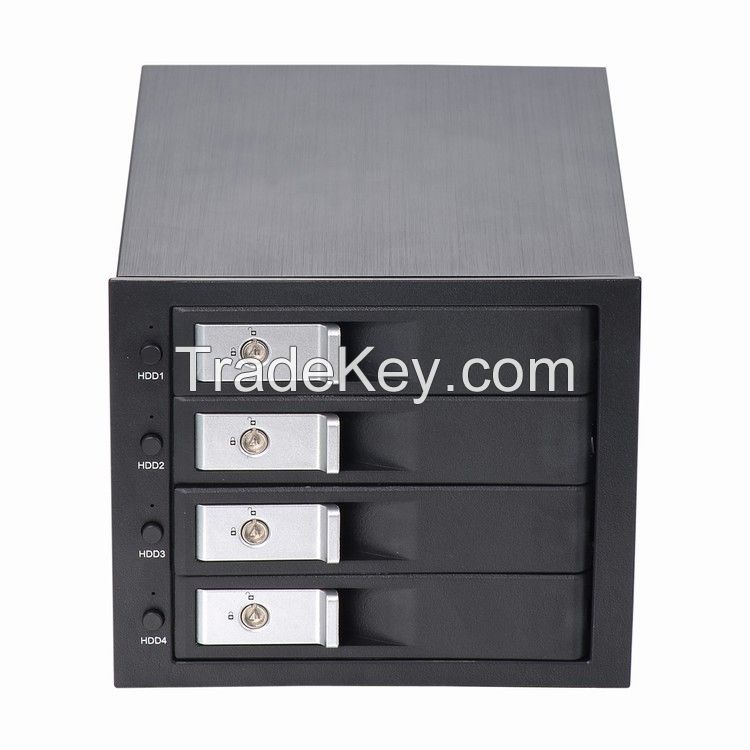 4x3.5in Optibay SATA SAS Internal Hdd Mobile Rack