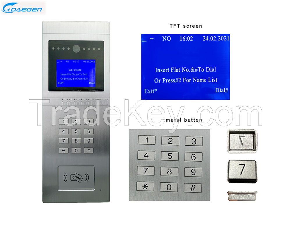 wireless 4G door phone