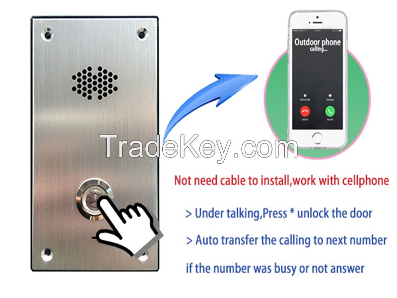 wireless 4G door phone