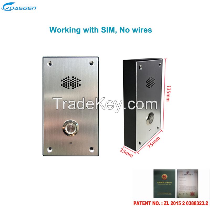 wireless 4G door phone