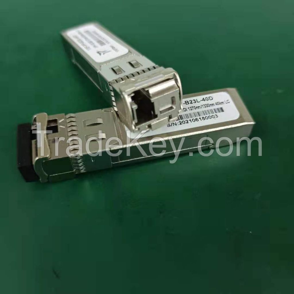 SFP+ 10G BiDi 1270nm / 1330nm  10km / 20km / 40km / 60km  LC SFP Module 