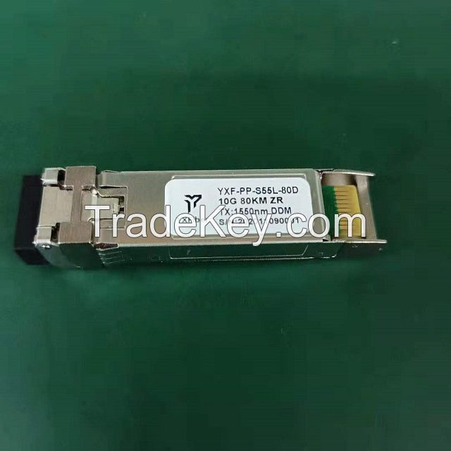 SFP+ 10G ZR SM DF 80km 1550nm LC DDM