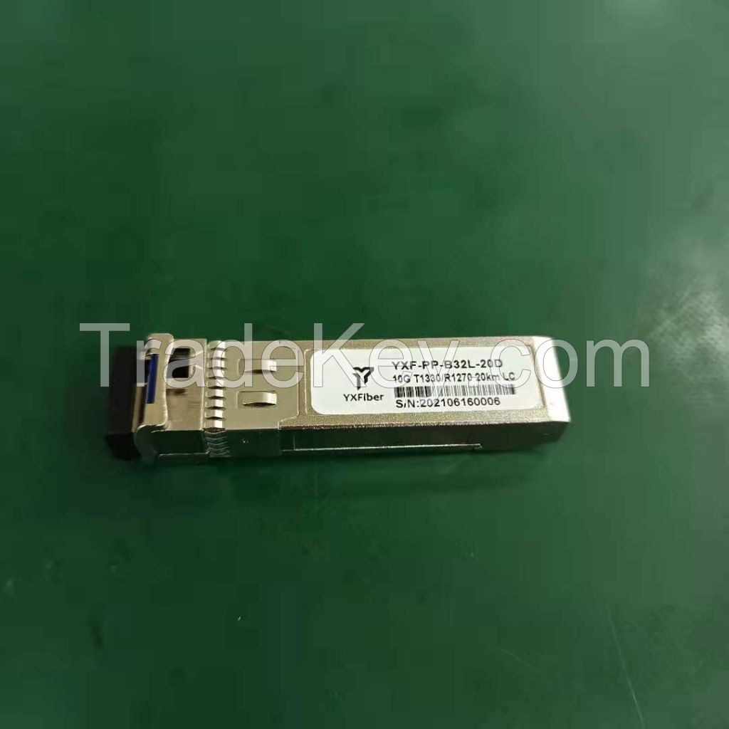 SFP Module Transceiver 10G BIDI 1270/1330nm 40km LC DDM 