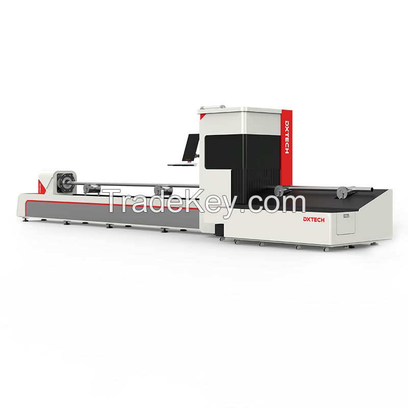 Metal Tube Fiber Laser Cutting Machine