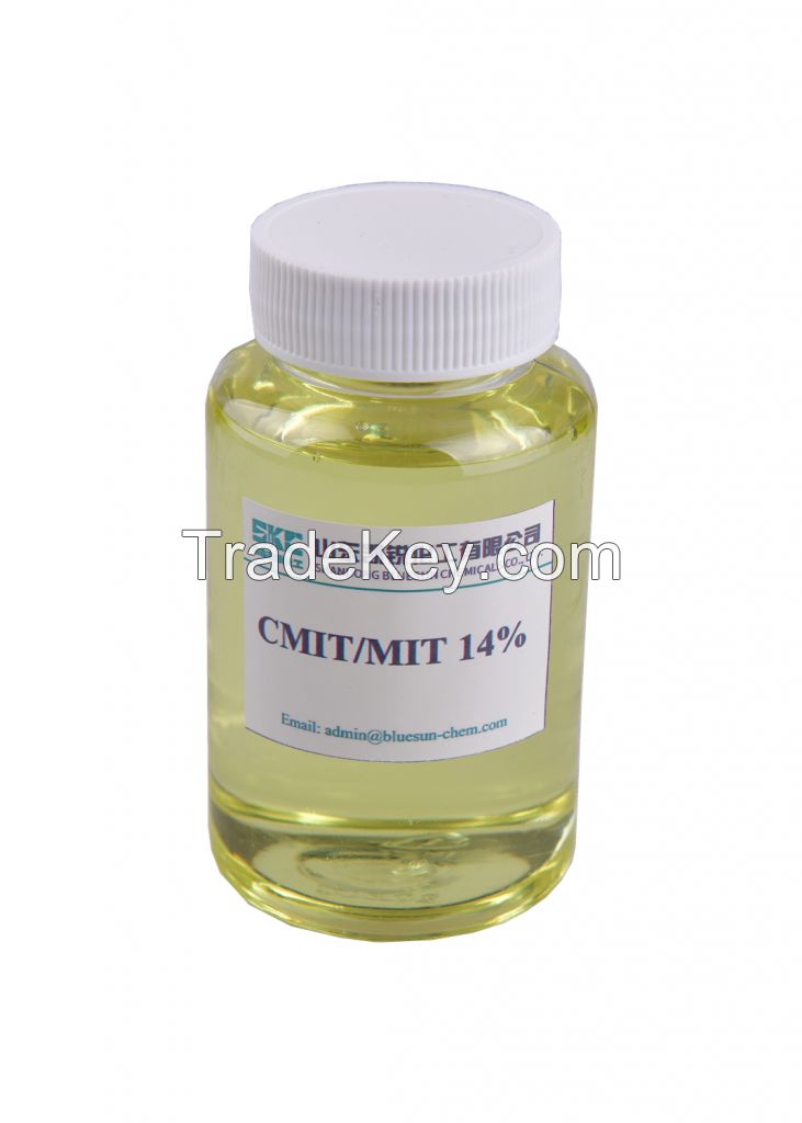 BS9140  Water Treatment Biocide Chemicals Cmit Mit 14% Factory Price From China With Top Quality