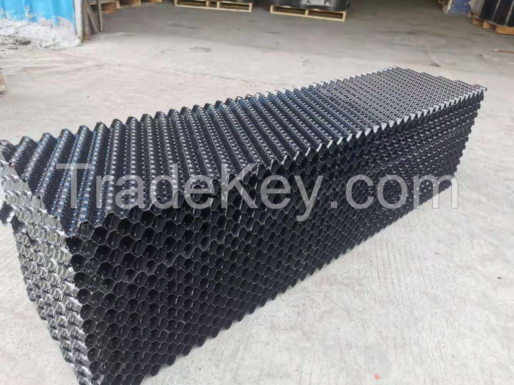 Cooling tower fill, PVC filter media for cooling tower