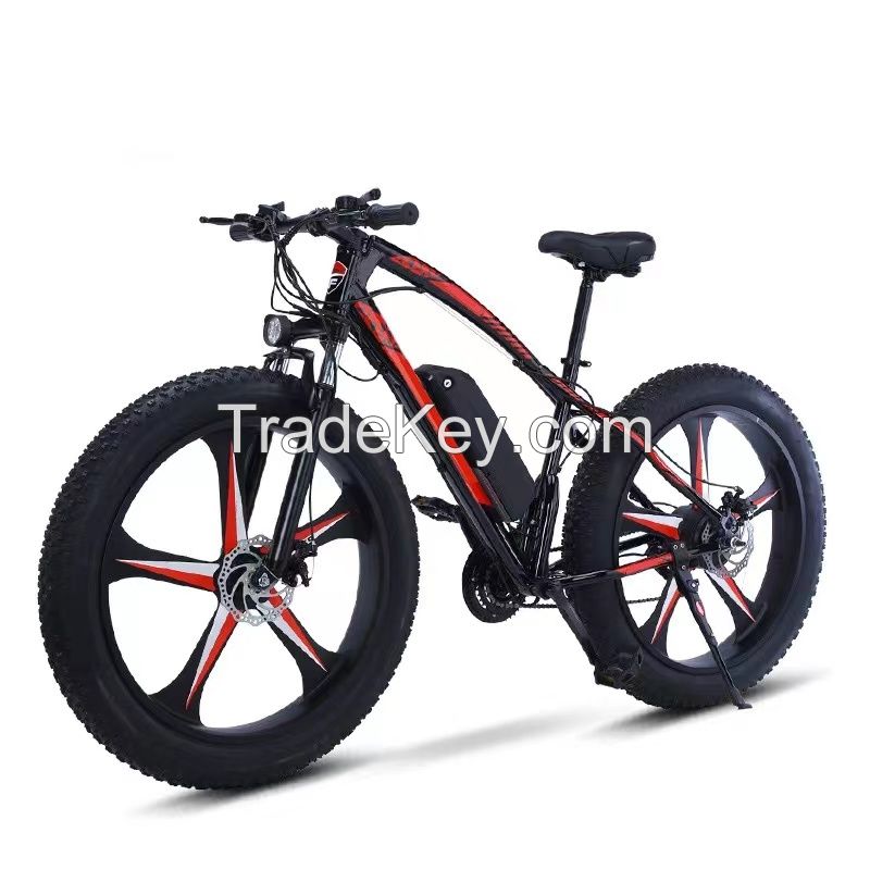 Hot sale china factory electric bicycle for men 36v 48v lithium battery 250w 350w 500w brushless motor