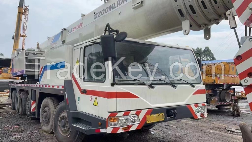 ZOOMLION QY150V 150 Ton Truck Crane Hydraulic Crane  