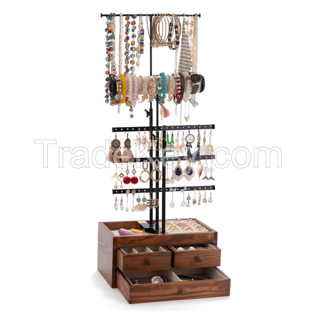 Earring Stand Holder 144 Holes Earring Organizer