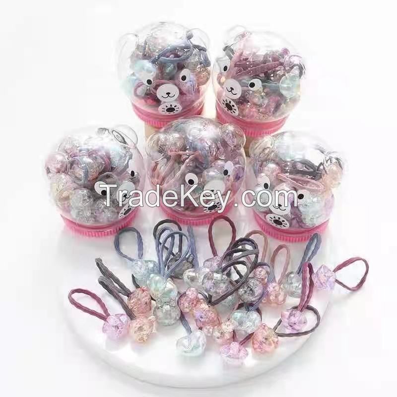 Pretty Cartoon Girl's Hairband 20pcs One Set