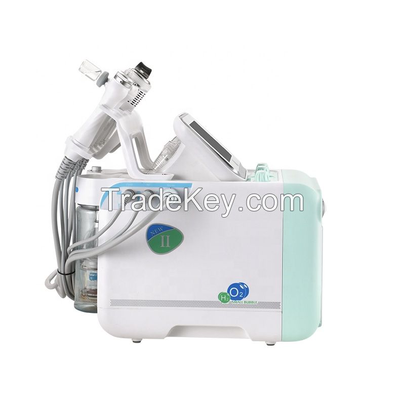 New product Oxygen H2O2 Small Bubble Beauty Device/Deep Clean Dermabrasion Facial Machine