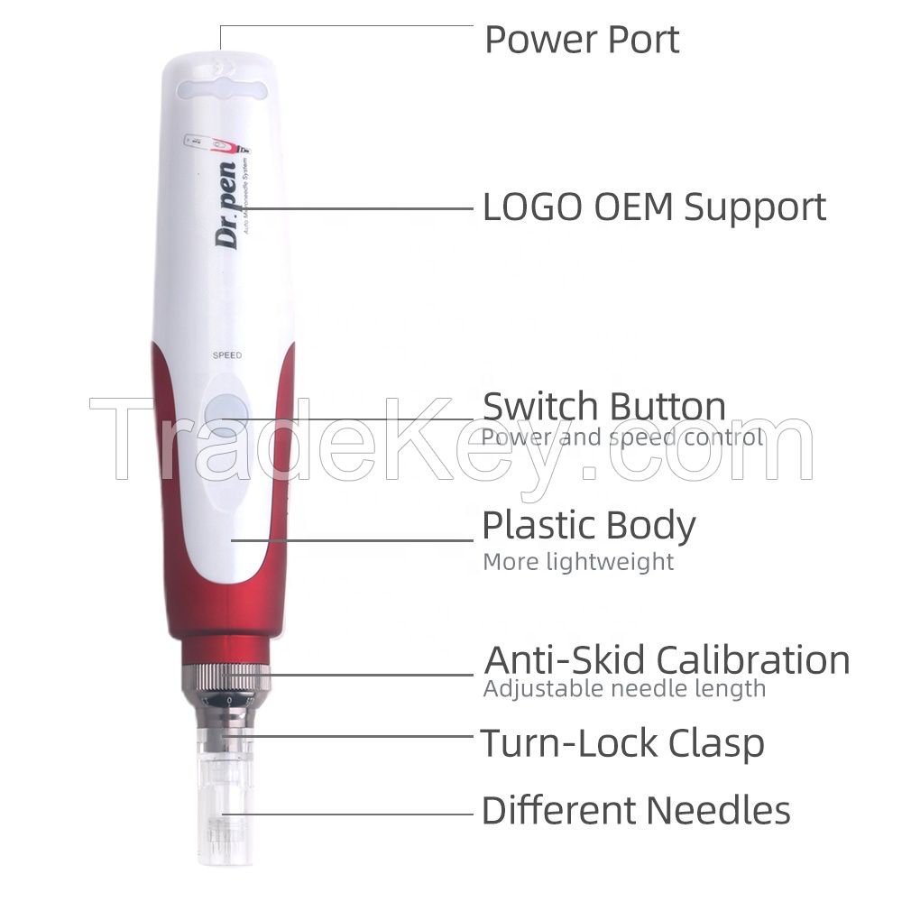 Dr pen N2c electric micro needle derma pen hyaluronic acid serum derma stamp pen n2 for personal care