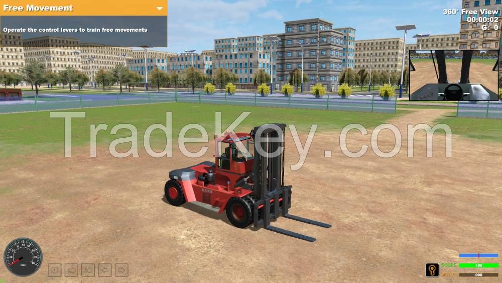 Loader &amp;amp;Forklift  Combine Training Simulator