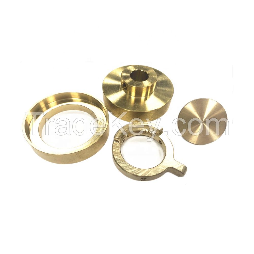 Custom Brass Manufacturing Parts CNC Machining Services Fabrication Factory