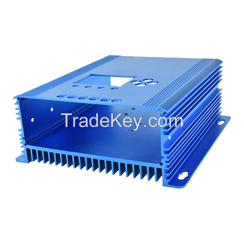 Custom Aluminium Alloy Enclosure Metal Enclosure Instrument shell Power Box cnc machined part services